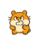 テンパりハムスター ララ（個別スタンプ：12）