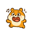 テンパりハムスター ララ（個別スタンプ：16）