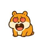 テンパりハムスター ララ（個別スタンプ：22）