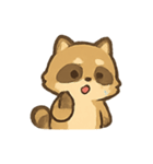 ぽちゃぽちゃアライグマの感情パレード（個別スタンプ：11）