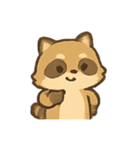 ぽちゃぽちゃアライグマの感情パレード（個別スタンプ：13）