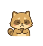 ぽちゃぽちゃアライグマの感情パレード（個別スタンプ：17）