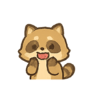 ぽちゃぽちゃアライグマの感情パレード（個別スタンプ：23）