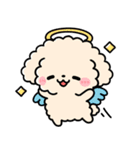 トイプードル♡筆文字リアクション（個別スタンプ：25）