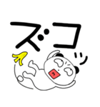 【デカ文字】ぶさいくパンダ（個別スタンプ：14）
