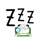 【デカ文字】ぶさいくパンダ（個別スタンプ：36）