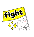 【デカ文字】ねこまる63（個別スタンプ：15）