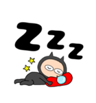 【デカ文字】悪魔の黒ちゃん43（個別スタンプ：38）