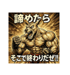 筋肉レスラー！カンガルーマン！（個別スタンプ：20）