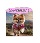 ポメちゃんのラブリートーク（個別スタンプ：6）