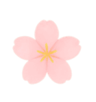 パステル季節だより(春編)（個別スタンプ：3）