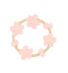 パステル季節だより(春編)（個別スタンプ：17）