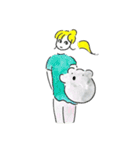 こあらとおねえさん2（個別スタンプ：2）