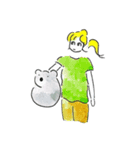 こあらとおねえさん2（個別スタンプ：5）