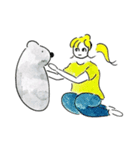 こあらとおねえさん2（個別スタンプ：6）