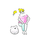 こあらとおねえさん2（個別スタンプ：23）
