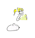 こあらとおねえさん2（個別スタンプ：28）