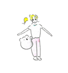 こあらとおねえさん2（個別スタンプ：29）