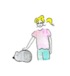 こあらとおねえさん2（個別スタンプ：38）