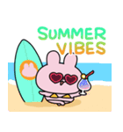 あさみみちゃん 毎年使える夏スタンプ（個別スタンプ：9）