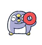 なにか伝えたいペンギン11（個別スタンプ：1）