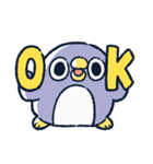 なにか伝えたいペンギン11（個別スタンプ：3）