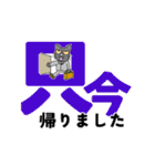 日常生活のデカ文字スタンプ（個別スタンプ：15）