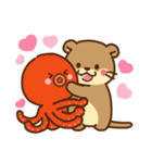 コツメカワウソ♡毎日使える大人 水族館ver（個別スタンプ：31）