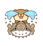 コツメカワウソ♡毎日使える大人 水族館ver（個別スタンプ：36）
