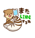コツメカワウソ♡毎日使える大人 水族館ver（個別スタンプ：39）