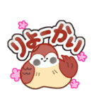 ぽっちゃりすずめ（個別スタンプ：6）