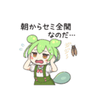 ずんだもんスタンプ 夏①（個別スタンプ：28）