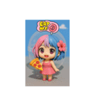 日常使える可愛いスタンプ♪（個別スタンプ：4）