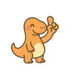 [アレンジ用]古代生物ゆるくしてみた（個別スタンプ：14）