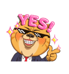 うっかりイケにゃん課長（個別スタンプ：9）