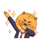 うっかりイケにゃん課長（個別スタンプ：13）