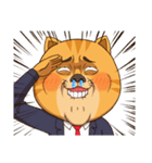 うっかりイケにゃん課長（個別スタンプ：19）