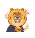 うっかりイケにゃん課長（個別スタンプ：22）