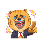 うっかりイケにゃん課長（個別スタンプ：23）