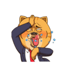 うっかりイケにゃん課長（個別スタンプ：24）