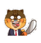 うっかりイケにゃん課長（個別スタンプ：30）
