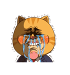 うっかりイケにゃん課長（個別スタンプ：37）