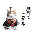武士☆にゃんこ (其の二)（個別スタンプ：3）