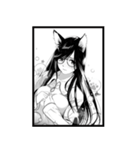 漫画『化物語』 つばさキャット（個別スタンプ：2）