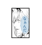 漫画『化物語』 つばさキャット（個別スタンプ：6）