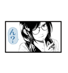 漫画『化物語』 つばさキャット（個別スタンプ：7）
