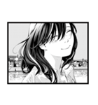 漫画『化物語』 つばさキャット（個別スタンプ：16）