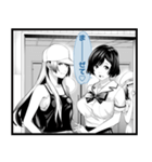 漫画『化物語』 つばさキャット（個別スタンプ：18）