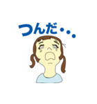 ツインテリアクション女子（個別スタンプ：5）