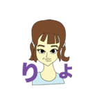 ツインテリアクション女子（個別スタンプ：8）